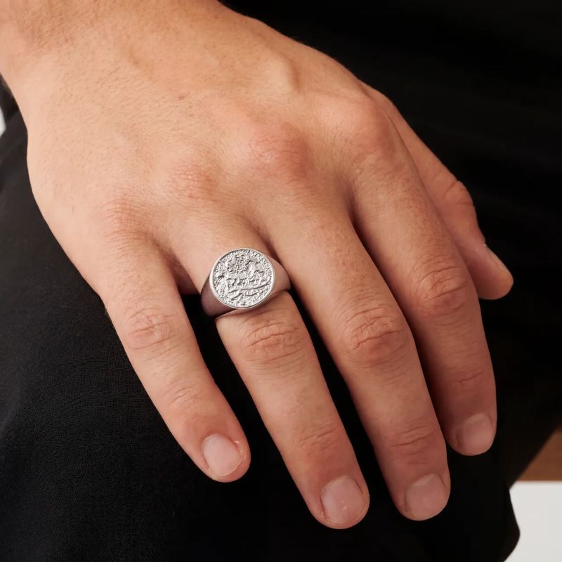 Anillo Martillado 1 de 1