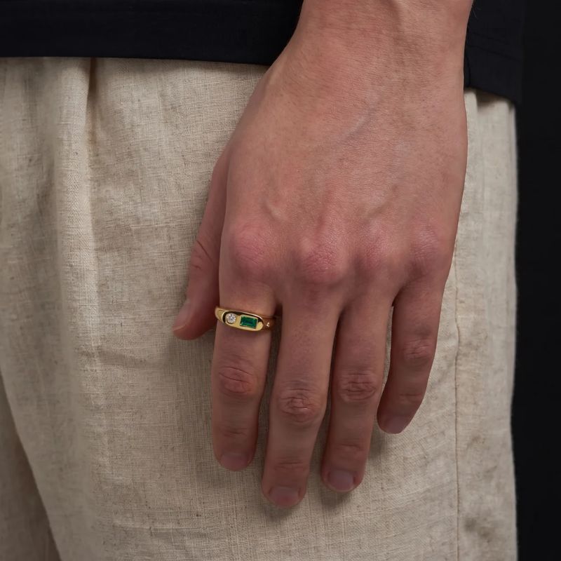 Anillo Esmeralda Saint