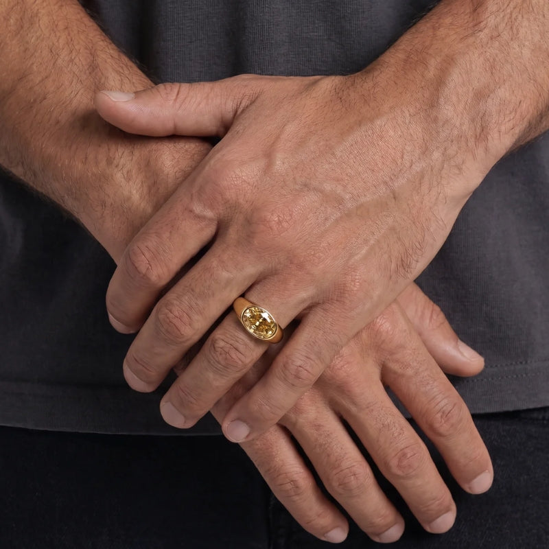 Anillo Citrino