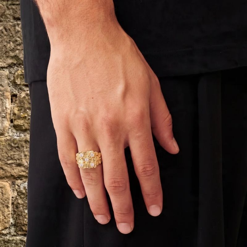 Anillo Esmeralda Lateral