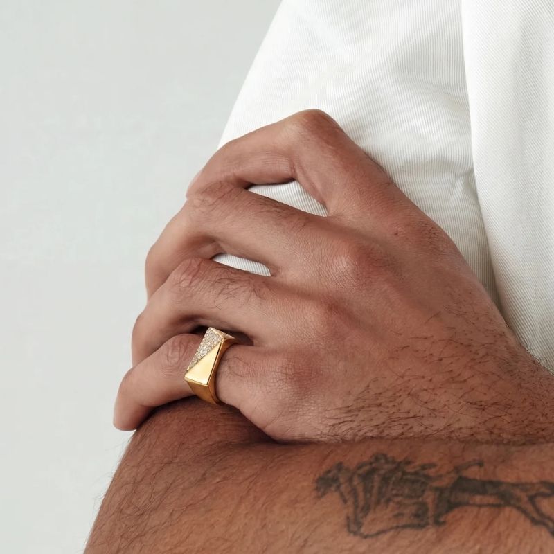Anillo Esmeralda Lateral