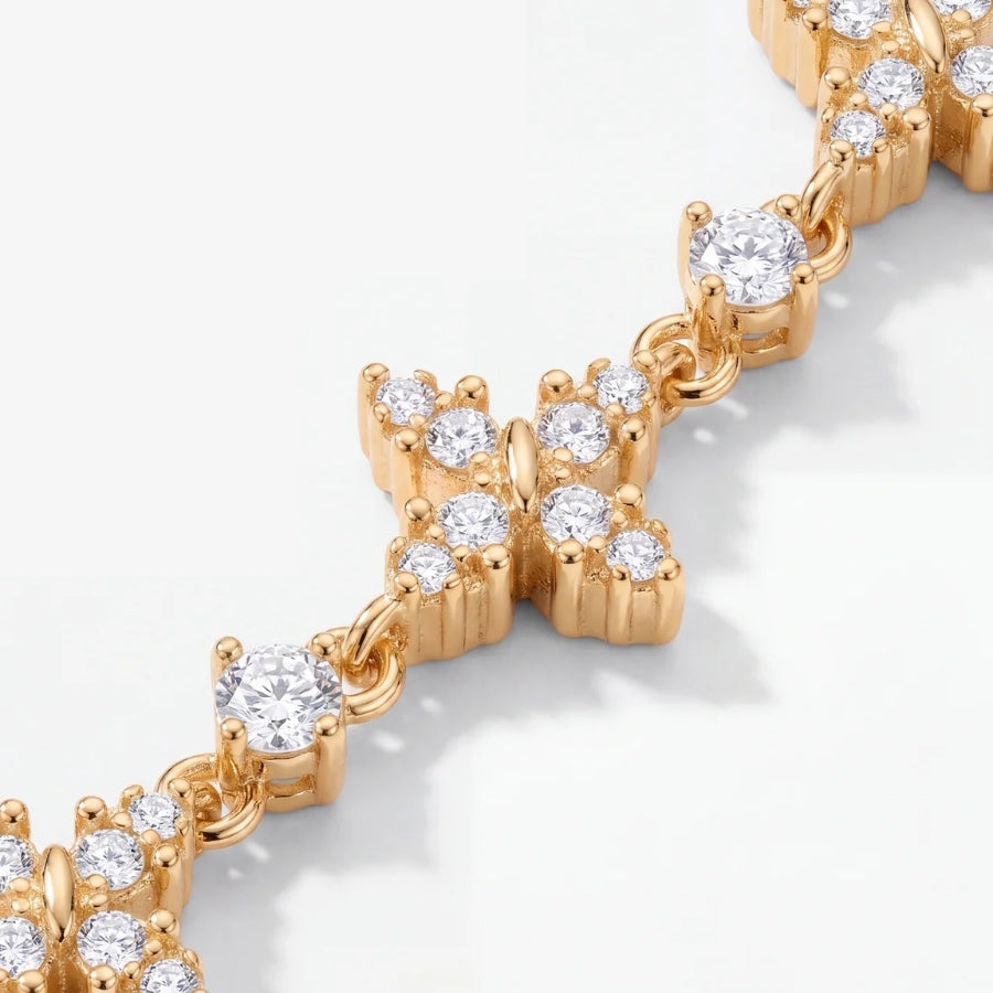 Pulsera Tennis Celestial Flower