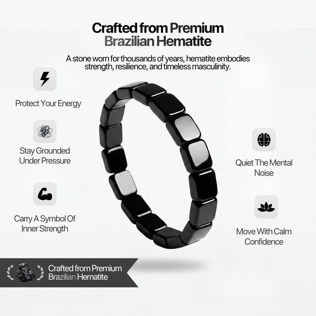 Pulsera Hematite Guardian