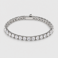 Pulsera Tennis - 5mm - Blanco
