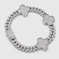 Pulsera Cubana Trébol Imperial