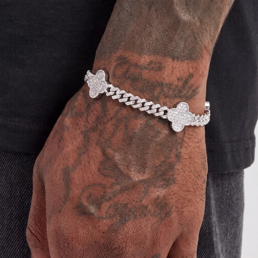 Pulsera Cubana Trébol Imperial