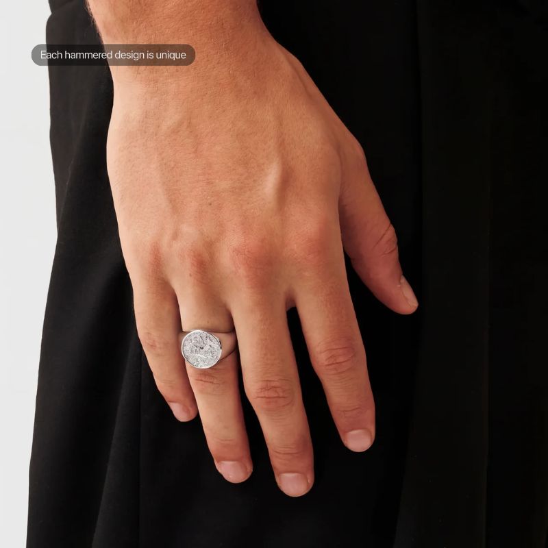 Anillo Martillado 1 de 1