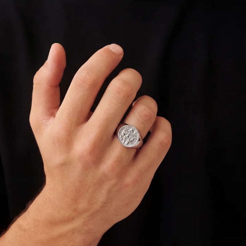 Anillo Martillado 1 de 1