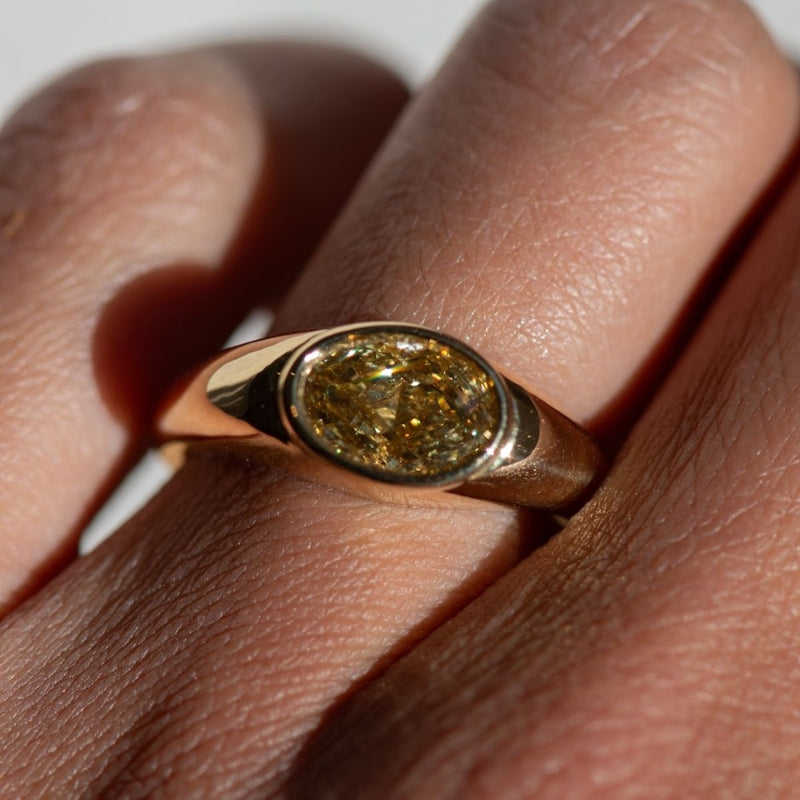Anillo Citrino