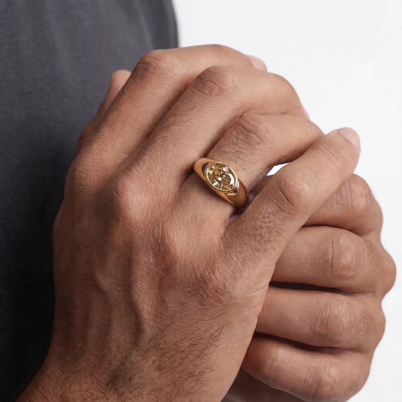Anillo Citrino