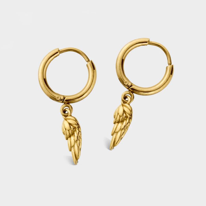 Pendientes Alas Oro