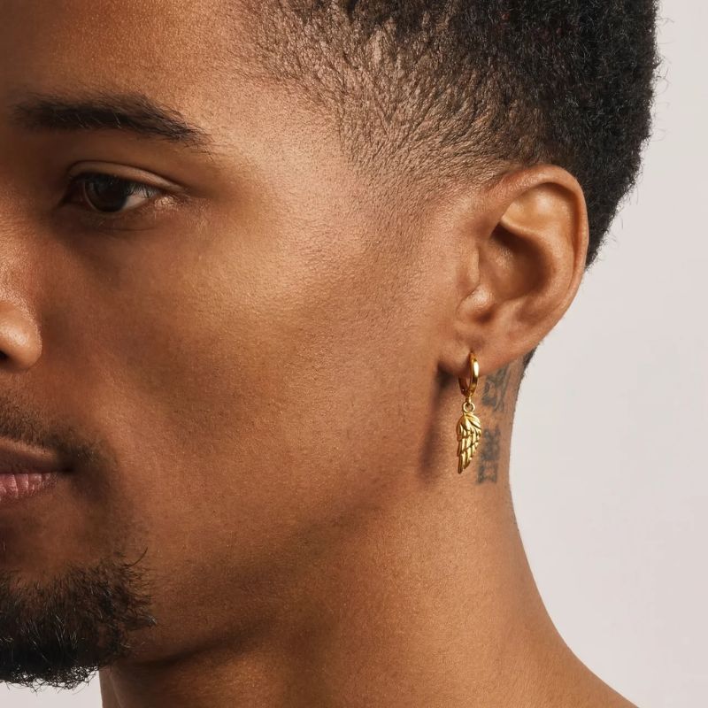 Pendientes Alas Oro
