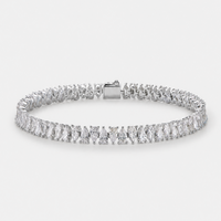 Pulsera Tennis Gota Blanca