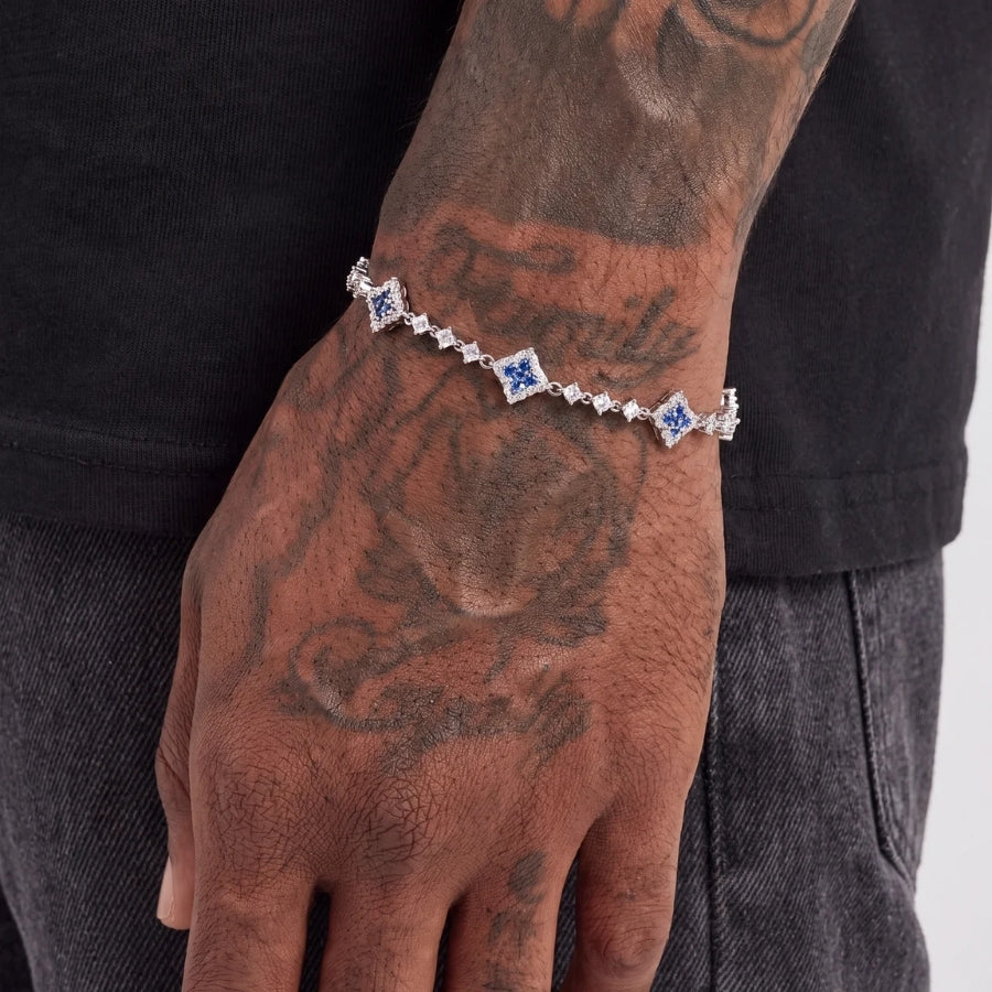 Pulsera Tennis Azure Crest