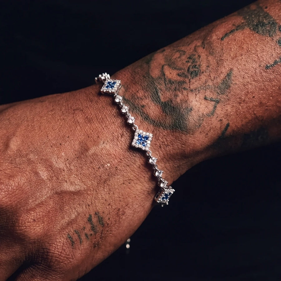 Pulsera Tennis Azure Crest