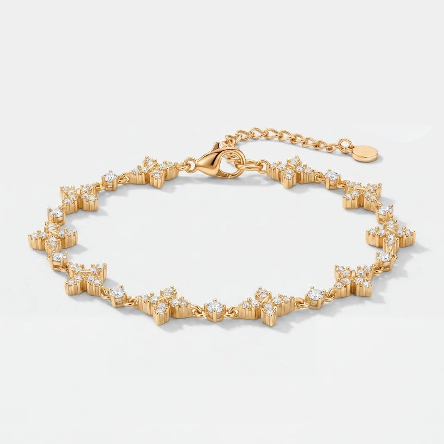 Pulsera Tennis Celestial Flower