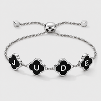 Pulsera Trébol Inicial