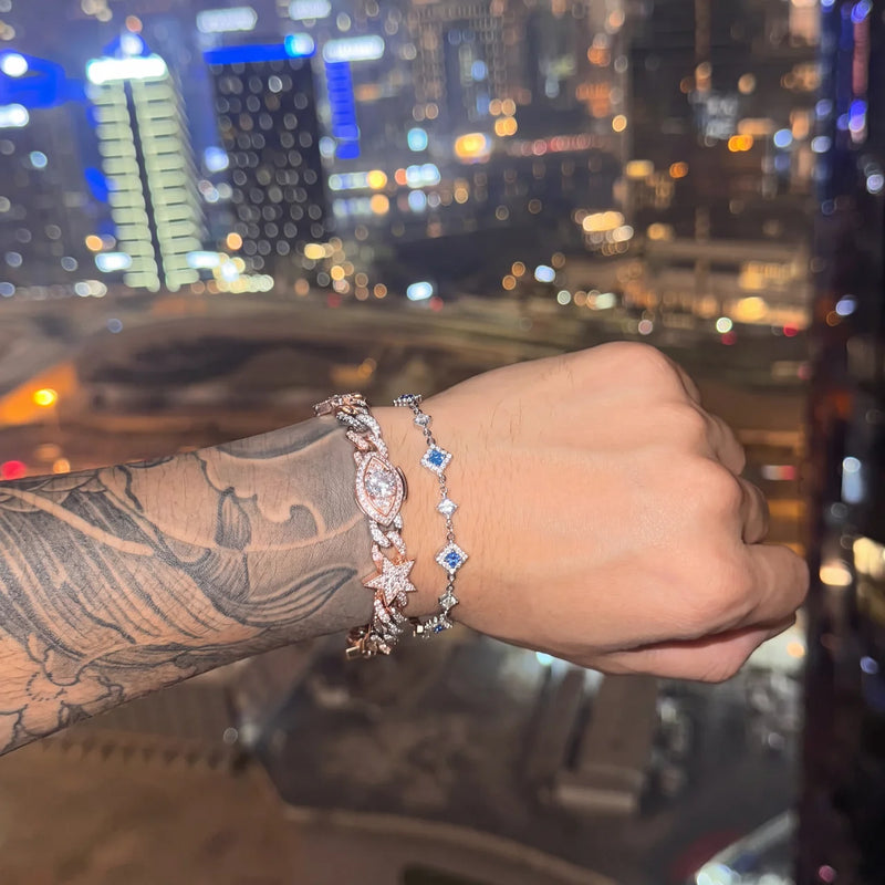 Pulsera Tennis Azure Crest