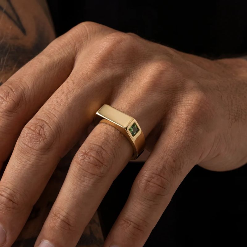 Anillo Esmeralda Lateral