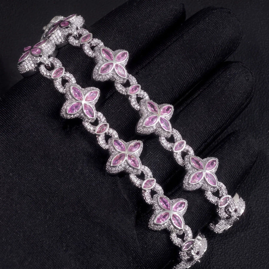 Cadena Flores Rosé - 18mm